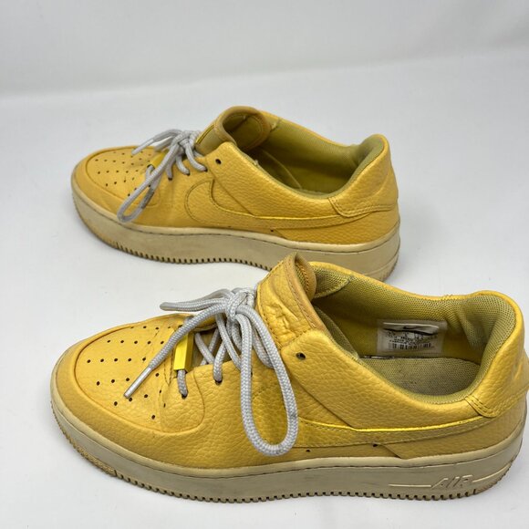 Nike Air Force 1 Sage Low Topaz Gold yellow AR5339-700 Women’s 7.5 - Picture 5 of 8